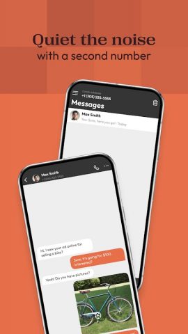 Hushed- Второй номер телефона для Android — скриншот 3