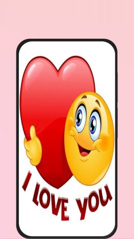 I Love You Emoji для Android — скриншот 1