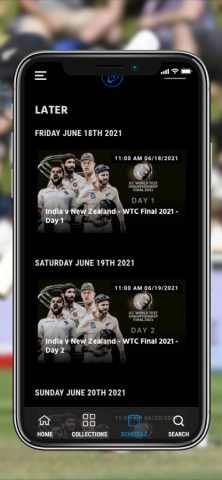 ICC.tv для iOS — скриншот 3