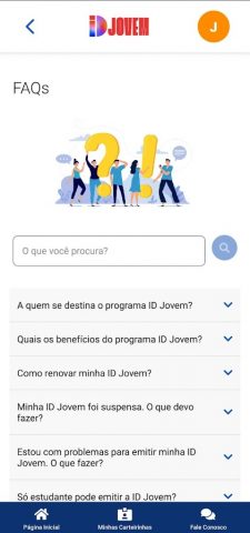 ID Jovem для Android — скриншот 4