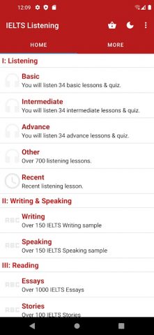 IELTS Learning English — скриншот 1