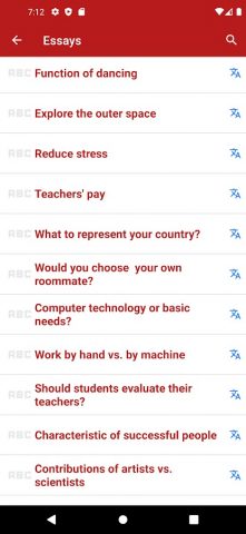 IELTS Learning English — скриншот 5
