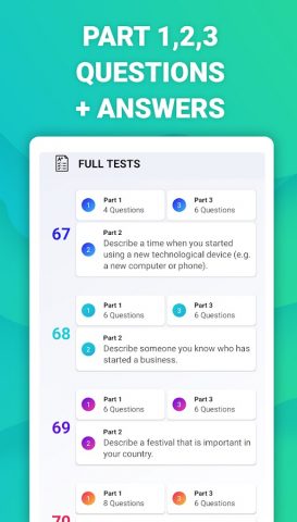 IELTS® Speaking Pro для Android — скриншот 3