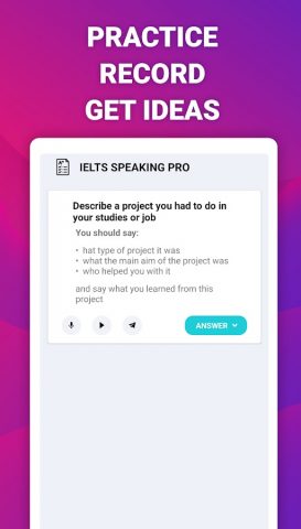 IELTS® Speaking Pro для Android — скриншот 5