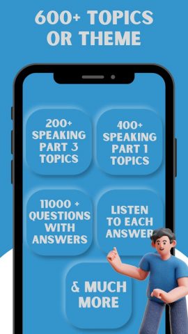 IELTS Speaking Questions Topic для Android — скриншот 5