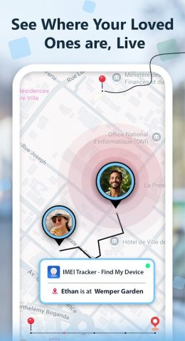 IMEI Tracker — Find My Device для Android — скриншот 1