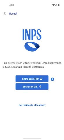 INPS Mobile для Android — скриншот 5