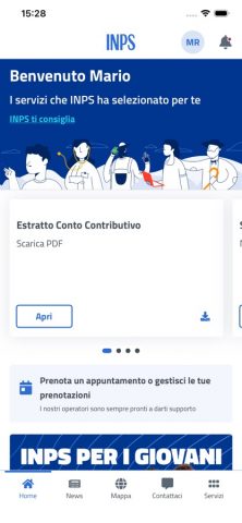 INPS mobile для iOS — скриншот 2
