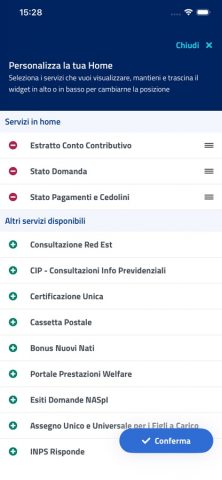 INPS mobile для iOS — скриншот 3