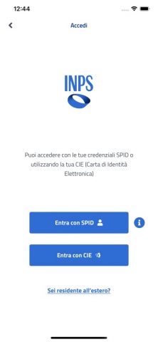 INPS mobile для iOS — скриншот 4