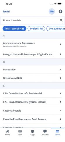 INPS mobile для iOS — скриншот 5