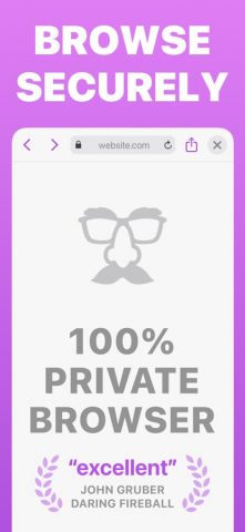Incognito — Private Browser для iOS — скриншот 5