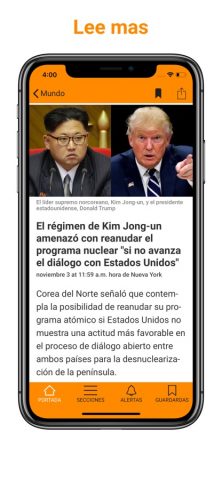 Infobae Argentina для iOS — скриншот 1