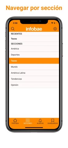 Infobae Argentina для iOS — скриншот 5