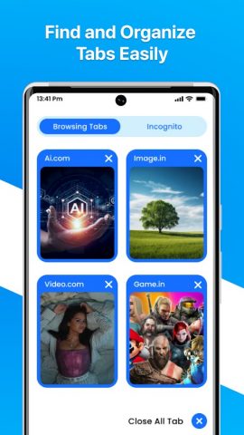 Internet Explorer Browser для Android — скриншот 2
