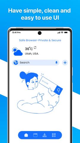 Internet Explorer Browser для Android — скриншот 4