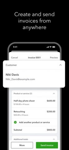 Intuit QuickBooks for Business для iOS — скриншот 2