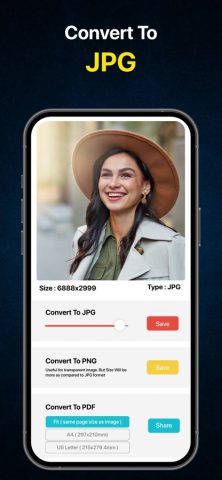 JPG PNG Image Photo Converter для iOS — скриншот 5