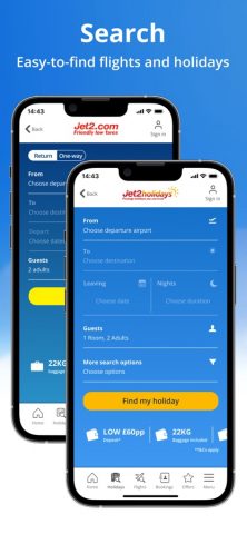 Jet2 — Holidays and Flights для iOS — скриншот 3
