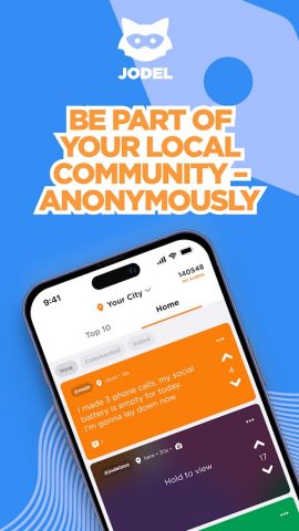 Jodel: Hyperlocal Community для Android — скриншот 1
