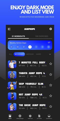 Jump Rope Training App для Android — скриншот 2