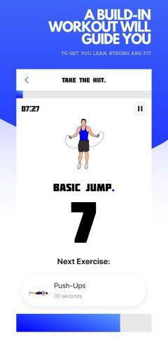 Jump Rope Training App для Android — скриншот 3