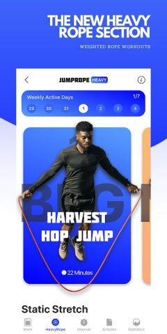 Jump Rope Training App для Android — скриншот 4