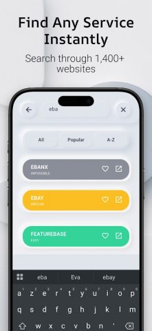 Just Delete Me-Удалить Профиль для Android — скриншот 4