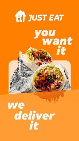 Just Eat — Food Delivery для Android — скриншот 1