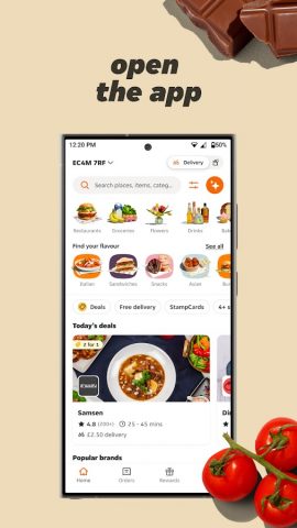 Just Eat — Food Delivery для Android — скриншот 2