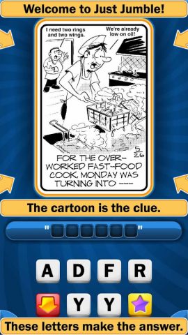 Just Jumble для Android — скриншот 1