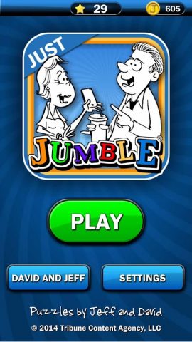 Just Jumble для Android — скриншот 3