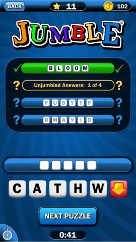 Just Jumble для Android — скриншот 5
