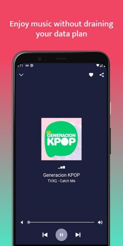 K-POP Music Radio для Android — скриншот 2