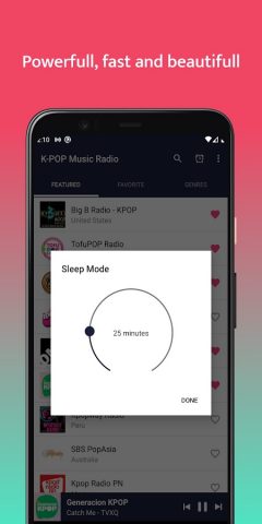 K-POP Music Radio для Android — скриншот 3
