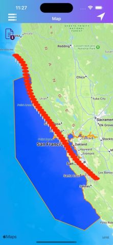 KML KMZ Viewer-Converter для iOS — скриншот 3