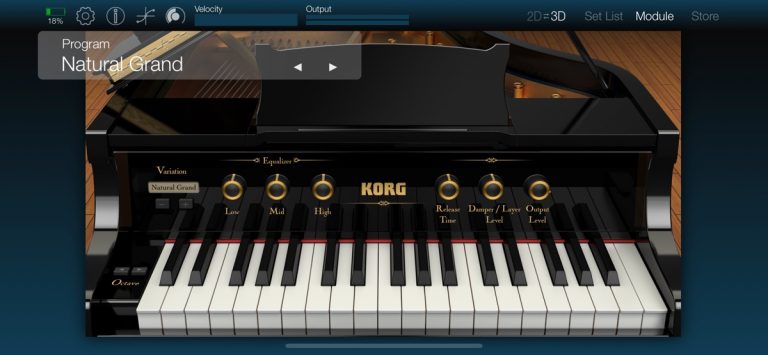 KORG Module — скриншот 1