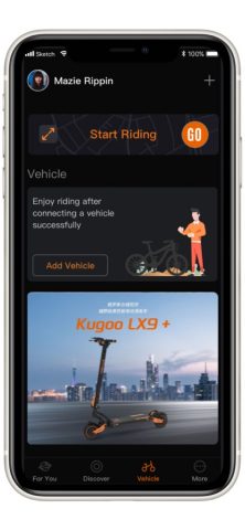 KUGOO Plus для iOS — скриншот 2