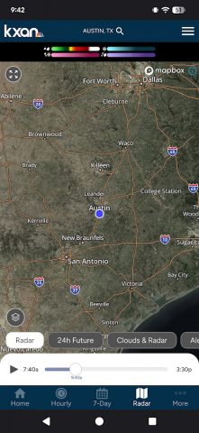 KXAN Weather для Android — скриншот 4