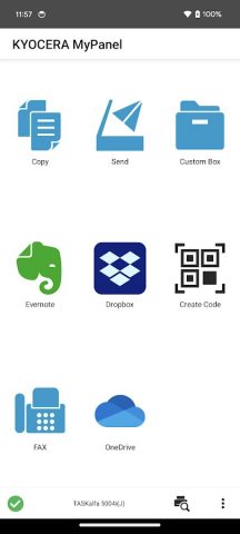 KYOCERA MyPanel для Android — скриншот 1