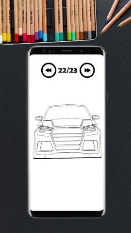 Как Нарисовать Машину для Android — скриншот 1