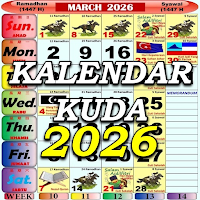 Kalendar Kuda 2026 — MALAYSIA для Android