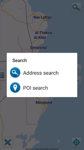 Карта Катар офлайн для Android — скриншот 2