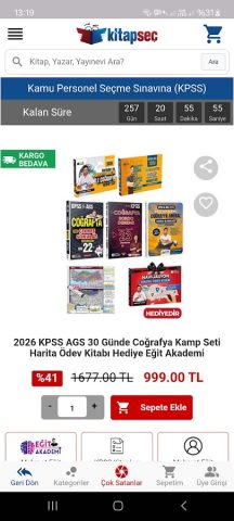 Kitap Seç для Android — скриншот 4