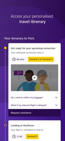 LHR London Heathrow Airport для iOS — скриншот 2