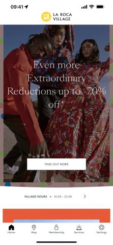 La Roca Village для iOS — скриншот 1