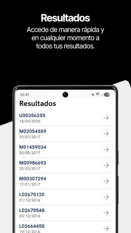 Laboratorio Echevarne для Android — скриншот 1