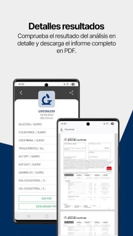 Laboratorio Echevarne для Android — скриншот 2