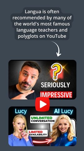 Langua: AI language learning для Android — скриншот 2