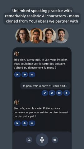 Langua: AI language learning для Android — скриншот 4